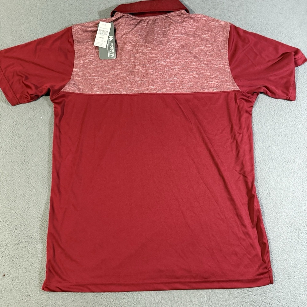 Knights Apparel South Carolina Gamecocks Polo/Golf Shirt‎ Red Size Large - Picture 4 of 8